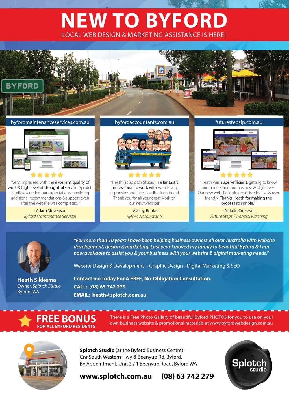 Local Web designer graphic designer